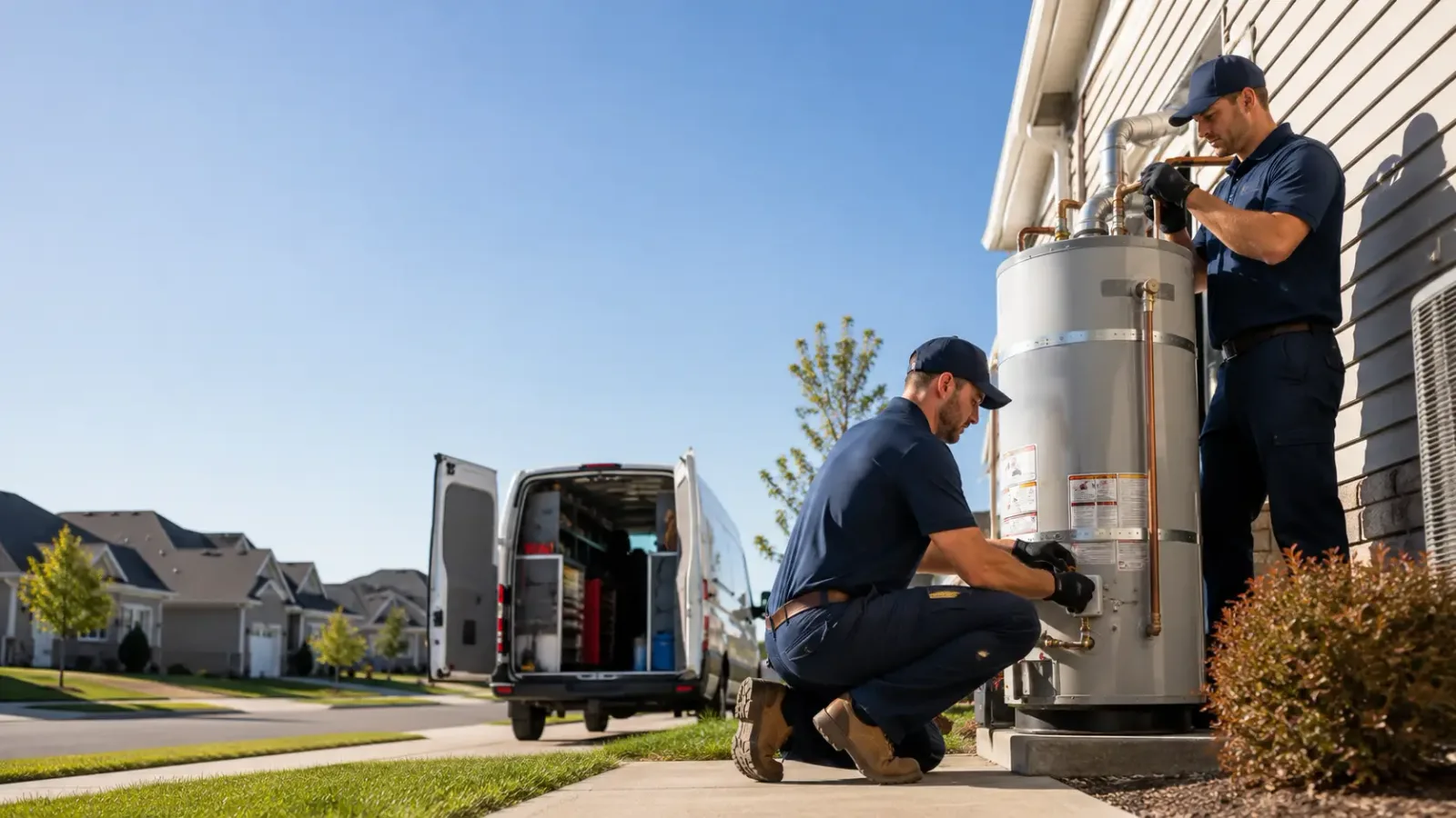 Water Heater Installation in Rock, KS